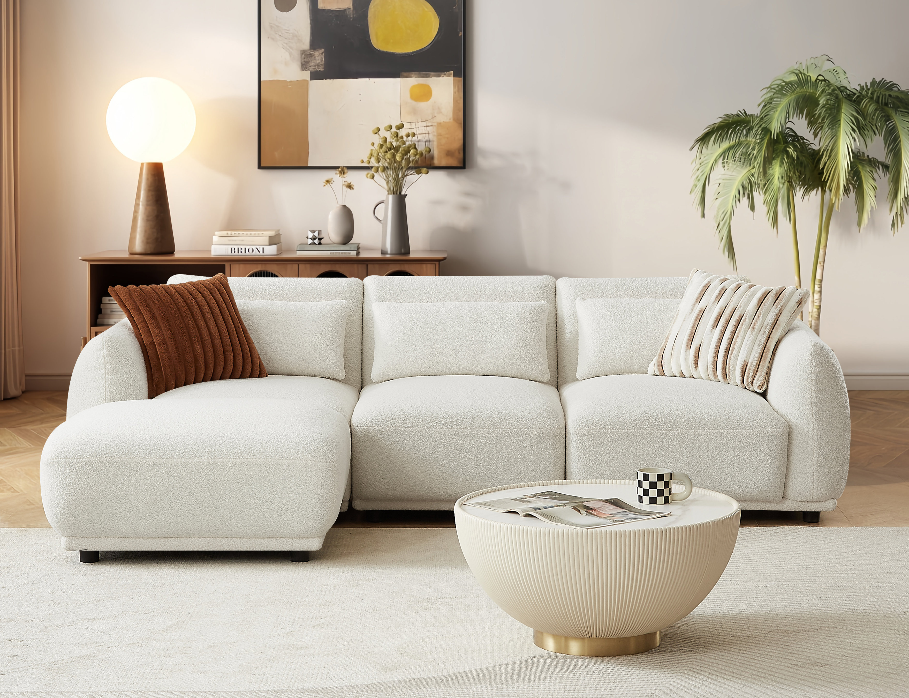 Latitude Run Ballyrobert 4-Piece Sectional | Wayfair