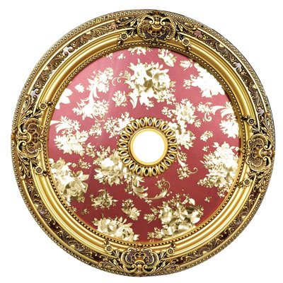 Floral Center Round Ceiling Medallion