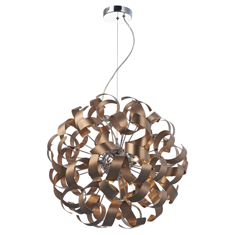 Calasia Novelty Pendant, 9, Brushed Copper
