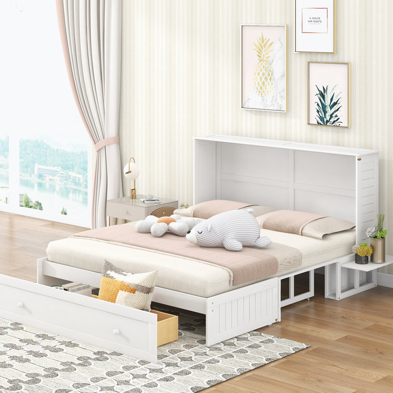 Grand lit plateforme