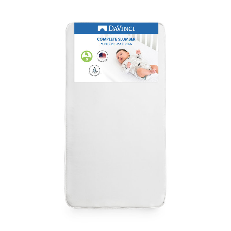 daVinci Complete Slumber Waterproof Mini Crib Mattress