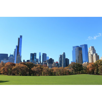 Sheep Meadow - Wrapped Canvas Print