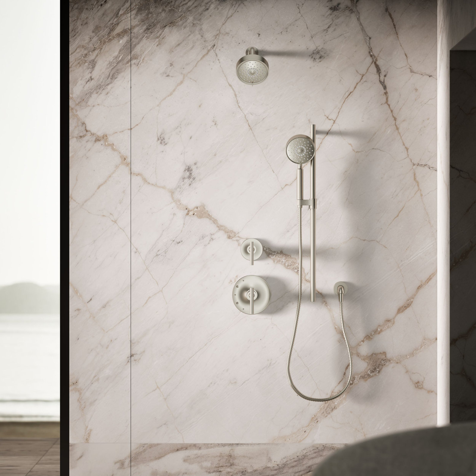 Purist Multifunction Handheld Shower Head with Katalyst Air-Induction Technology, Vibrant Brushed Nickel, 1.75 GPM