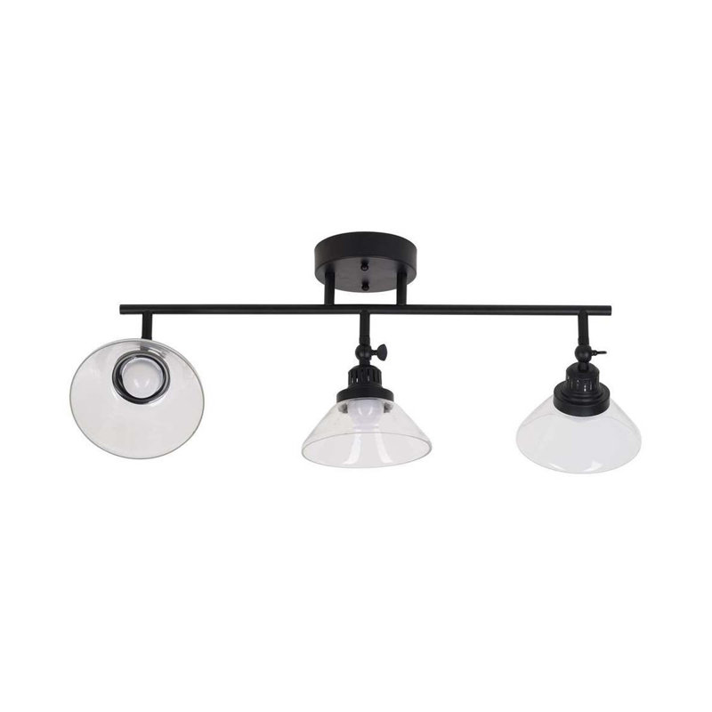 Adirondack 42.2'' 3 -Light Fixed Track Track Kit with Adjustable Head