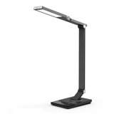 Herold 43.7Cm Black Desk Lamp with USB and Outlet