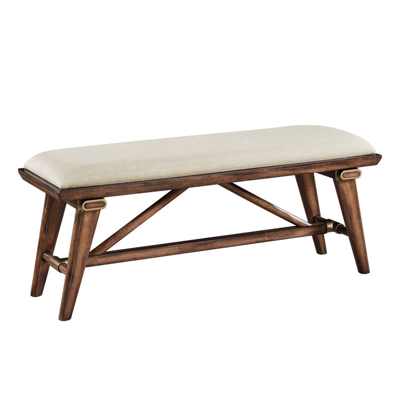 Banc de conception moderne 1pc, siège rembourré