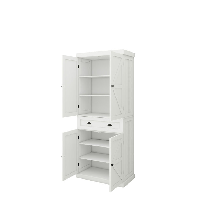 71" Kitchen Pantry Storage Cabinet