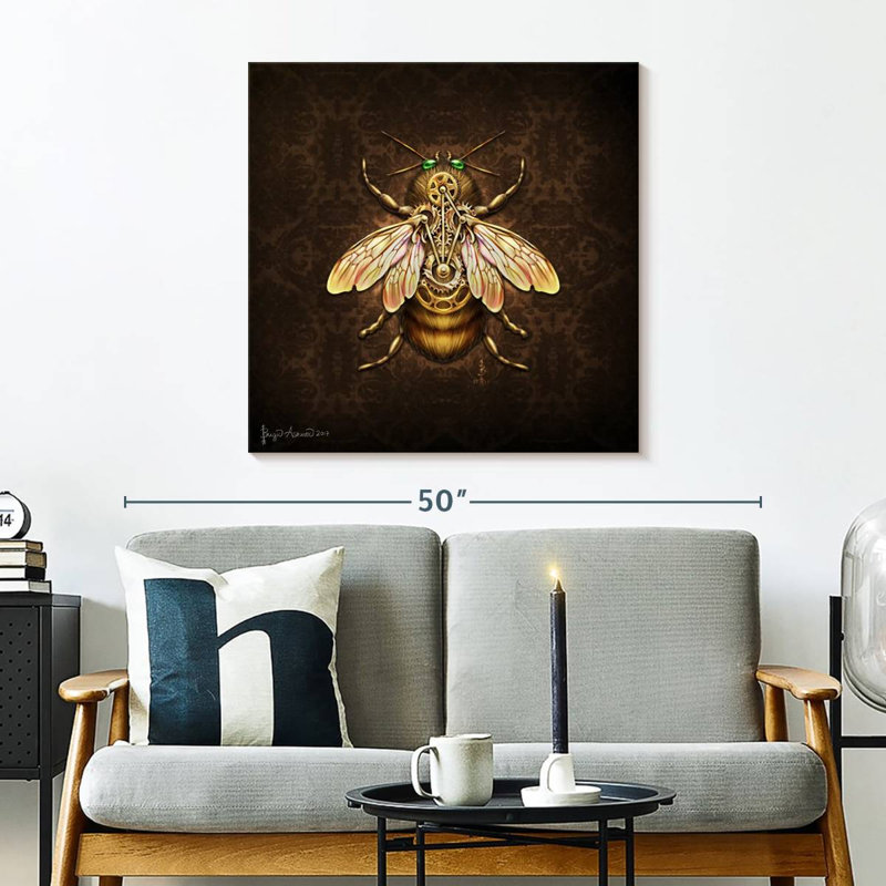 Brampt Steampunk Bee, 30" H x 30" W