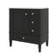 Meuble-lavabo 30 po avec lavabo en céramique, unité avec 3 tiroirs-1873724360