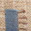 Tapis gris / beige en coton / jute tissé à la main Kevin-60926735
