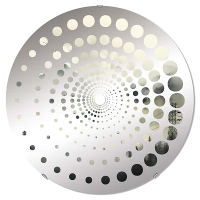 Miroir mural rond