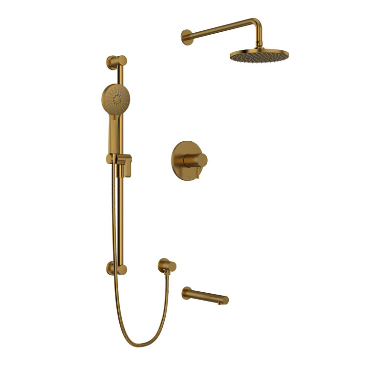 Riu 1/2" Thermostatic & Pressure Balance Shower System with up to 3 Functions featuring RioWise Valve Technology