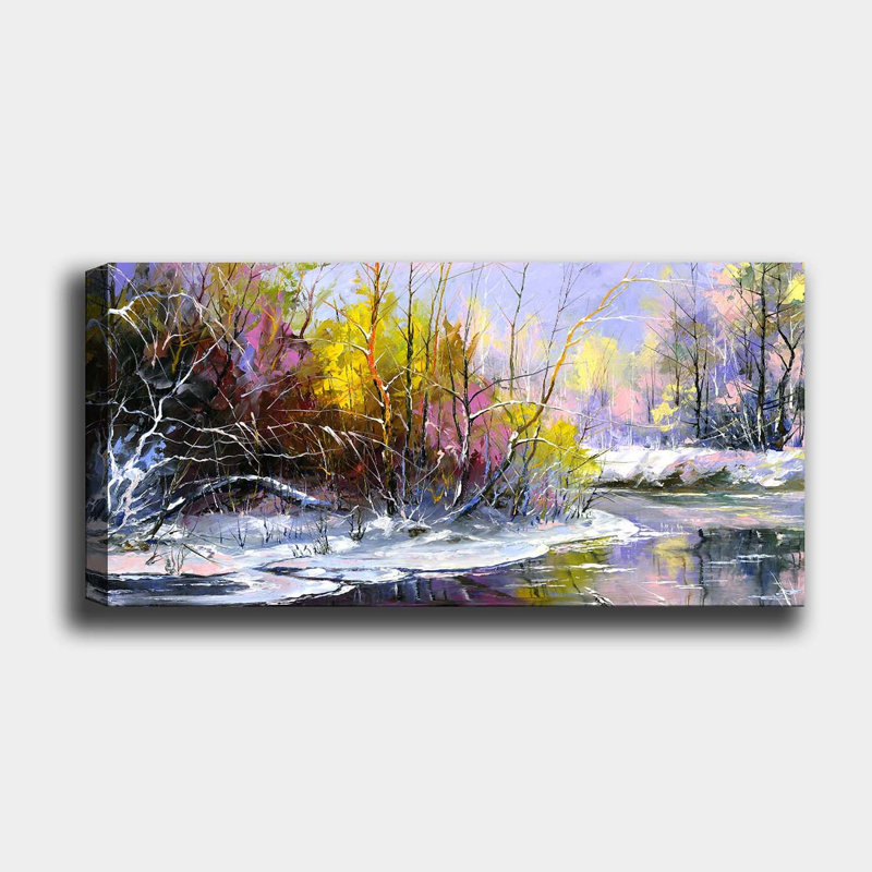 Peinture sur toile tendue