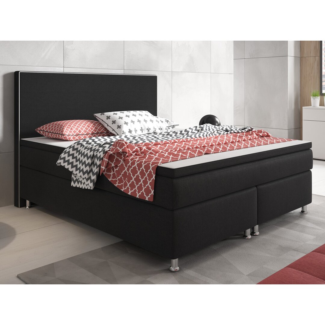 Boxspringbett Louella mit Topper