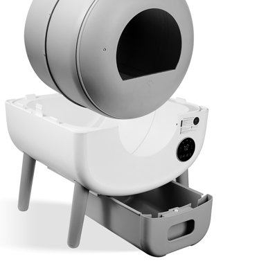 Genell Olefin Enclosed Self-Cleaning Litter Box