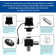 Touchless Bathroom Sink Faucet Automatic Sensor,  Chrome