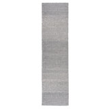 Provence Wool Geometric Area Rug in Dark Blue