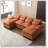 Large Chenille Fabric U-Shape Sectional Sofa-1433264285