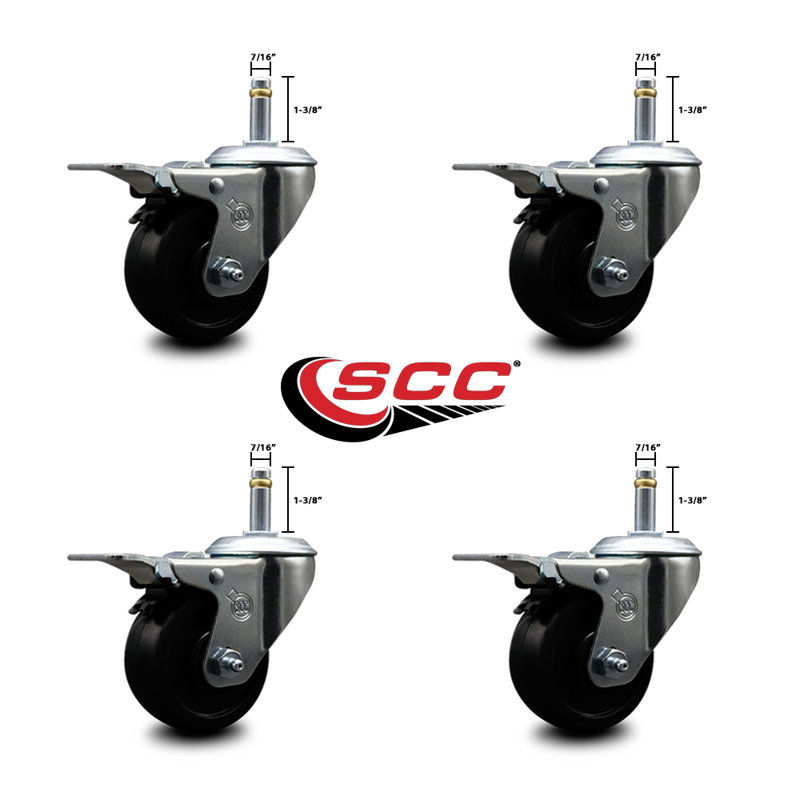 Soft Swivel Stem Caster
