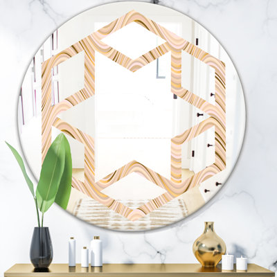 Miroir mural Hexagon Star
