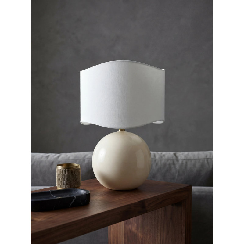 Marisely Table Lamp, Cream