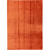 Area Rug in Rust