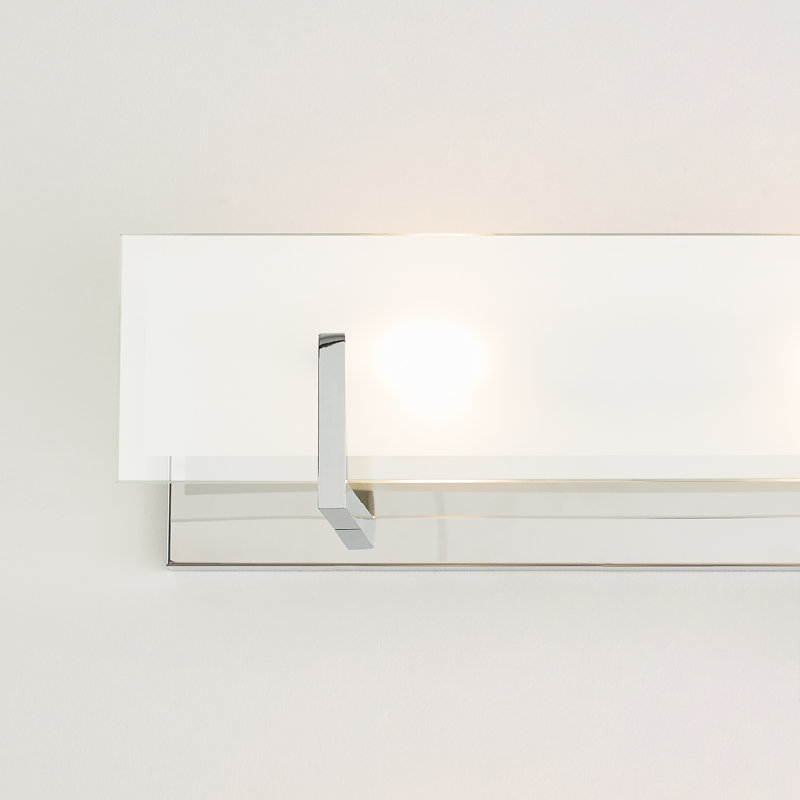 Syll - Light LED Vanity Light, Brushed Nickel, No Bulb Included, 2-Light