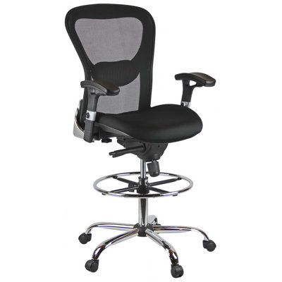 Bomera Mesh Drafting Chair with Headrest