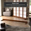 Room Divider Stand - Walnut - 3 Panel-1724886509-1724886514