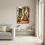 Ensemble de 1 tableau sur toile « Jardin de guitare »-130454634-130454635