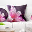Fleur fractale rose brillante - coussin à imprimé floral-29827919-29854366