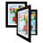 Wiedeman Kids Art Frame 10 x 12.5” with 8.5 x 11” Mat - Composite Wood with Glass (Set of 2)-853596197
