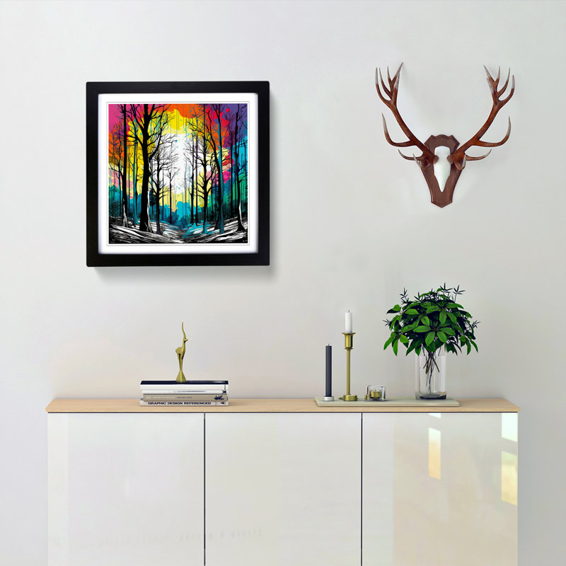 Single Picture Frame Print on Wood