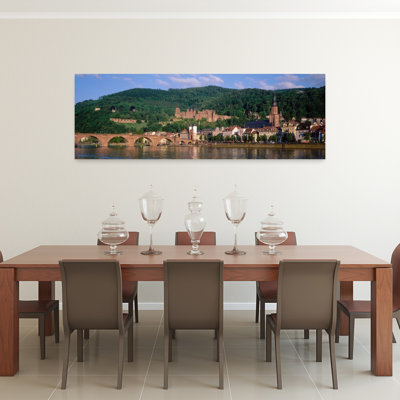 Allemagne, Heidelberg, rivière Neckar, art contemporain de l'architecture urbaine