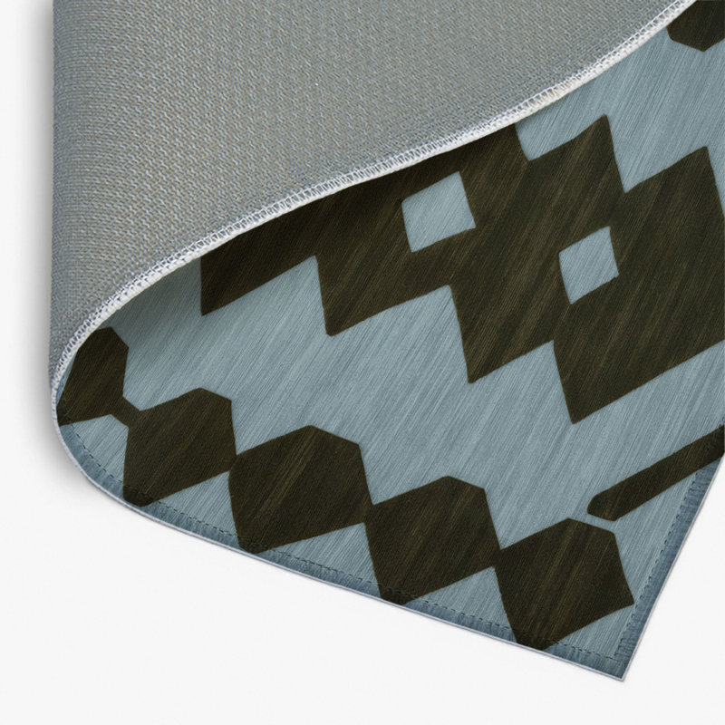 Tapis brun intérieur et extérieur Trellis, Rectangulaire 8 pi x 10 pi