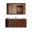 Meuble-lavabo mural en bois massif de 39,76 po avec armoire à miroir-1938243349