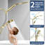 Pomme de douche double haute pression avec douchette à 9 modes et boyau de 79 po-124795997