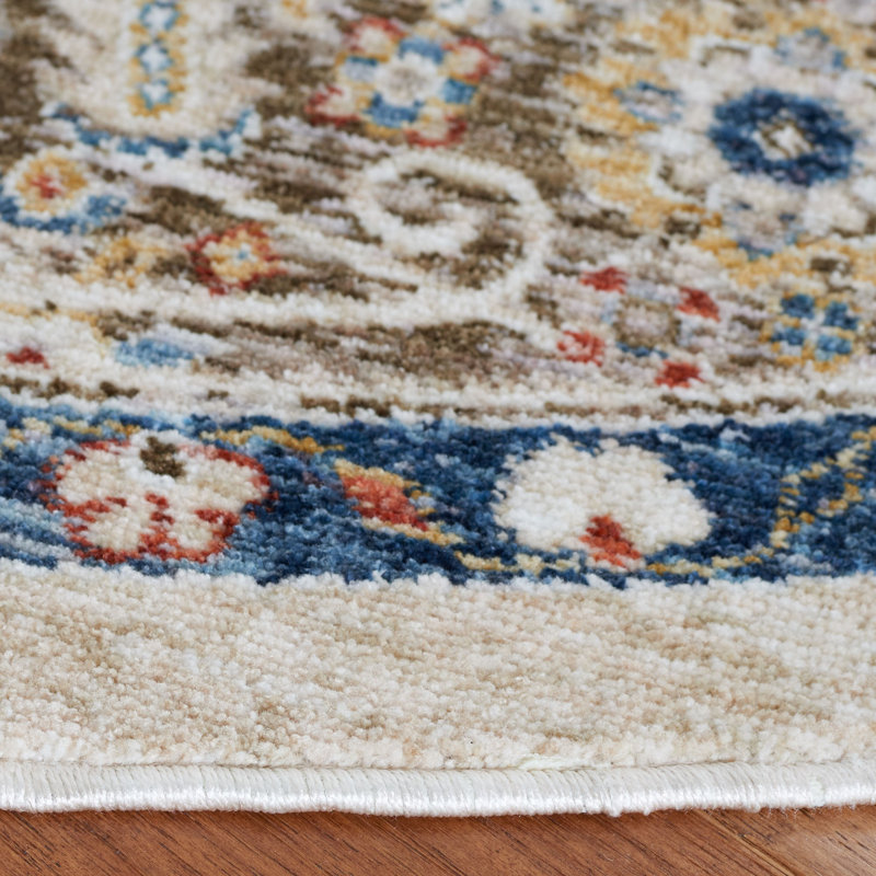 Olympia Performance Oriental Rug, Square 6'