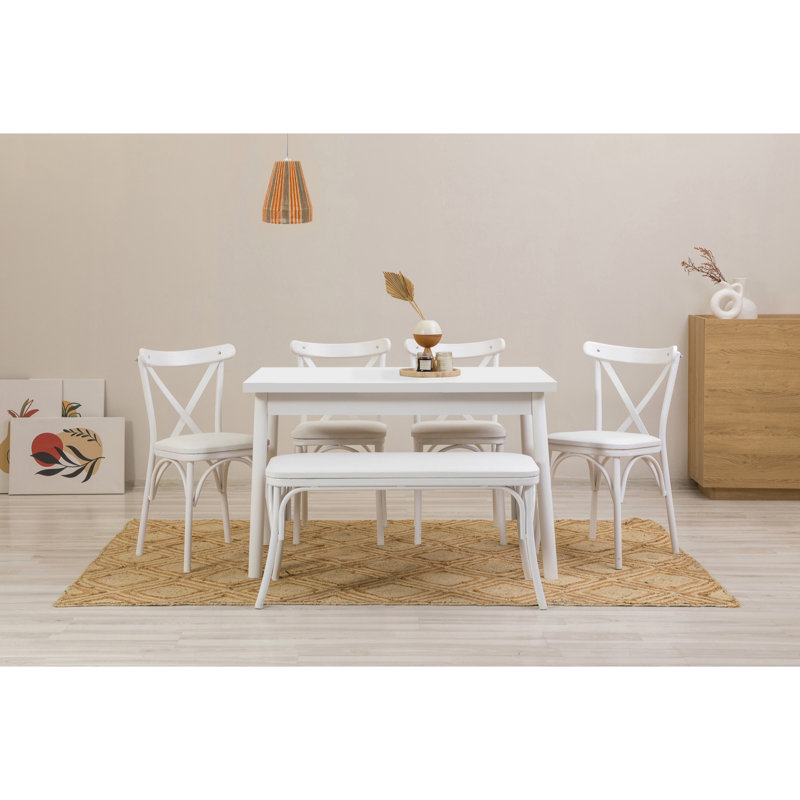 Maritza 5 - Person Dining Set