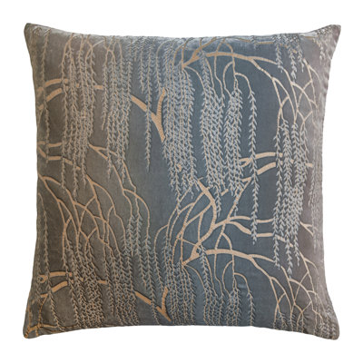 Metallic Square Velvet Pillow Cover & Insert