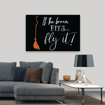 If If The Broom Fits Abstract Art contemporain