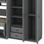 Lit escamotable mural avec garde-robe, armoire et bureau Murphy-1974796189