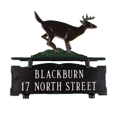 2-Line Mailbox Sign