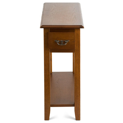 Isobel Solid Wood Top End Table Set with Storage