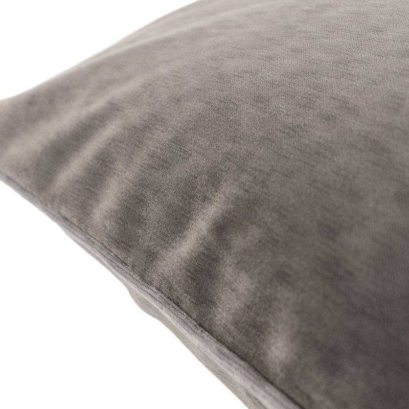 Torto Cushion, Charcoal/Silver, 50cm x 50cm, Square