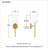 Monica 1-Light Aged Brass Wall Sconce