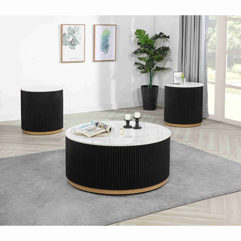 Ensemble de table basse 3 pièces Moderne
