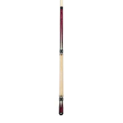 Brunswick Dufferin Pool Cue - Painted Maple with Sleek Wrapless Handle, High-Quality Tip, and Modern Gloss
