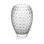 Sixties Vase H.27,5 Cm. Clear