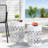 Outdoor Metal S/2 End Table-671540411